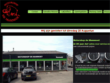 Tablet Screenshot of motorshopdemammoet.com